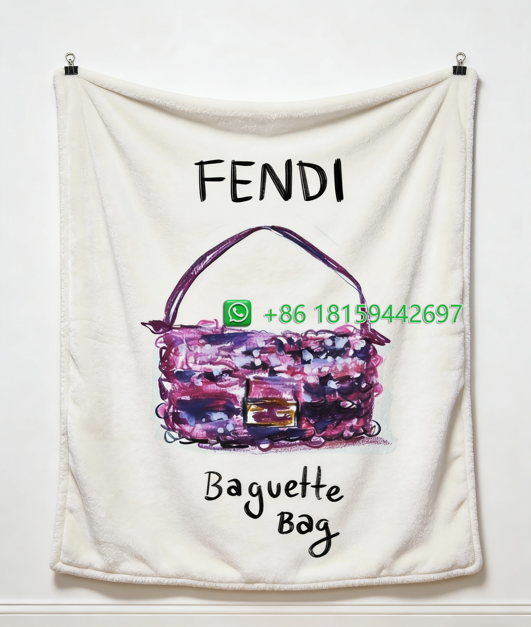 Fendi Throw Blankets